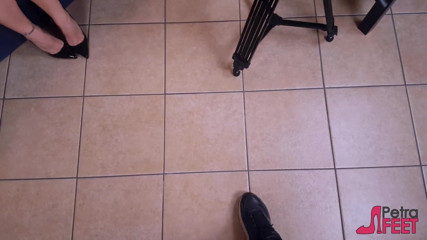 Foot Fetish HD: Petras füße in pOV-massage-action