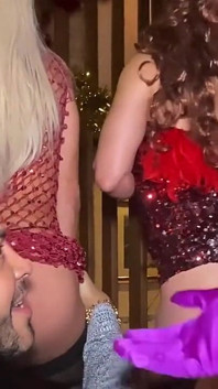 La casa rosa!! Leo Bulgari è un travestito sensuale scopato da Viktor Rom, Xisco, Roxas, Dmitry Preysler