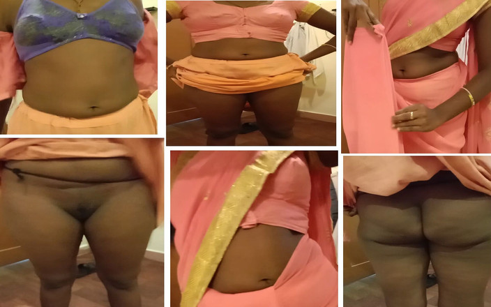 RenuRaj: Desi Tamil Slampa Fruns stora röv &amp;fitta retas i Saree Post-hotel -...