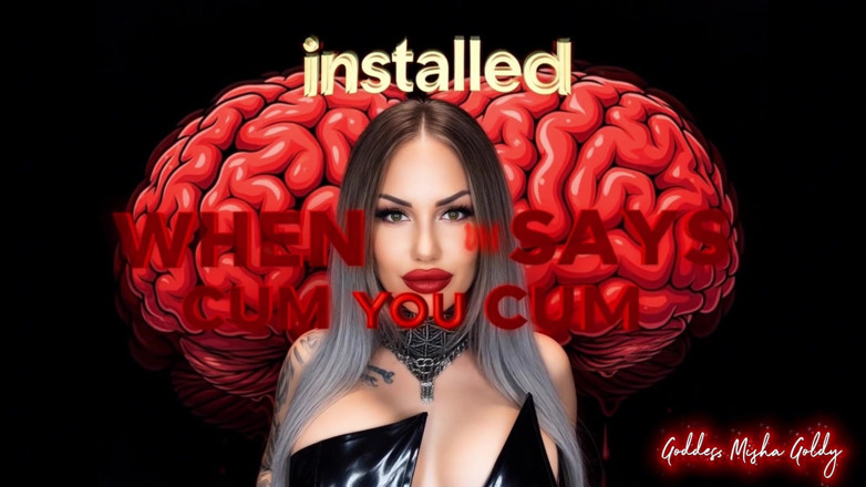 Goddess Misha Goldy: Your Goon Brain Have an Owner.