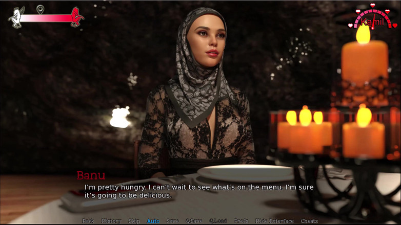 Johannes Gaming: La vie au Moyen-Orient 10 Banu est une hôtesse.