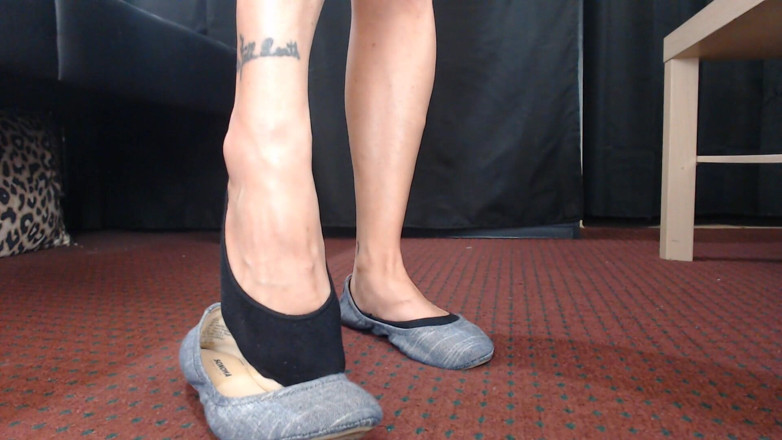 Abby Anna: Pelapik rata ballet socks shoeplay