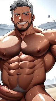 ハングホワイトコックス射精