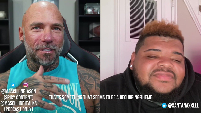 Raw and Uncensored with Masculine Jason: Porn Star Confessions - santana xxl (एपिसोड 131)