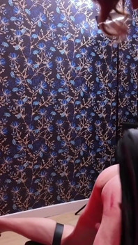 Inanna Justice & Madam M Create Red Canvas Art on Masked Sub with Whips and Paddles - Double Domme Punishment Part 4