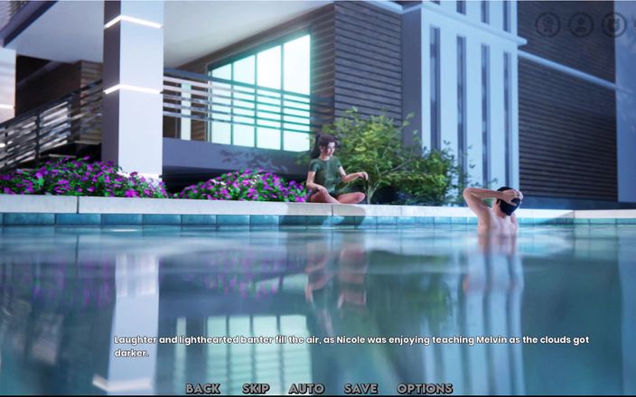 Johannes Gaming: Görünmeyen içgüdüler 7 - Nicole ve Melvin havuzda iyi vakit geçirdi