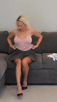 Shorts Skirts and Short Dresses in Heels Try on Haul - She's Got Legs E01 - MILF Stella