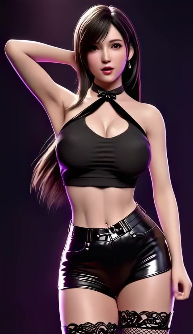 3D-Hentai Games: Tifas wilder tanz (hellovenus - ich bin krank)