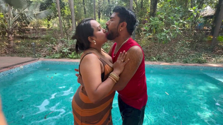 Kamasutra61: Indian Hot Couple Full Fucking Video in Pool Sex Viral...