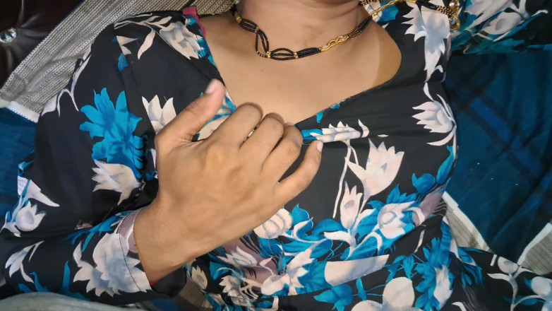 xshika: Indian Wife Kavya Blowjob Cum on Tits