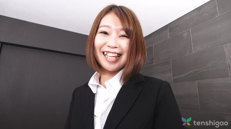 Tenshigao: Asuka Suzumura Is in Her Office Uniform Playing with Us...