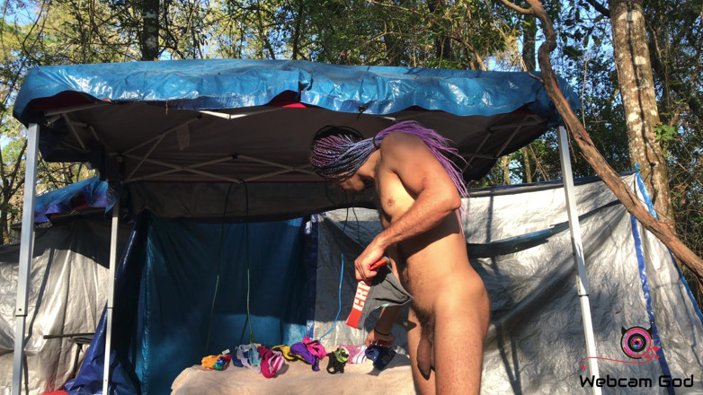 Arthur Eden aka Webcam God: Exotic underwear (4K)