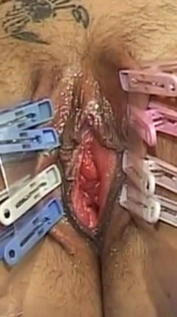 Masked Mature MILF Takes Hard Doggy Pounding on Couch