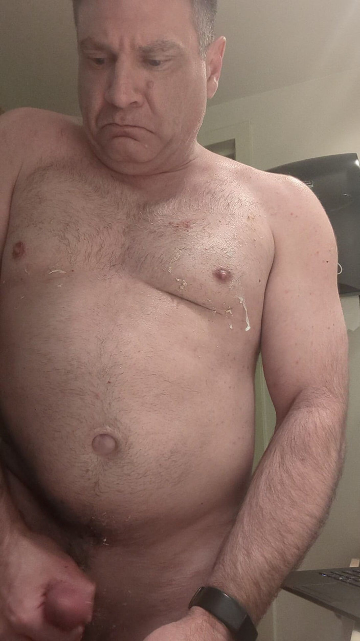 Sperma bukkake: Мой бритый член