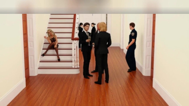 3DXXXTEEN2 Cartoon: The most boring party ever...3D porn cartoon sex
