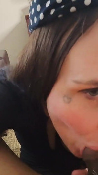 POV Black Cock BJ with Brooke Lyn Rose