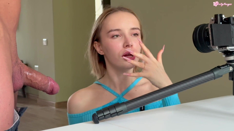 Polly Yangs: Behind the Scenes! Deep Throat for Polly Yangs!