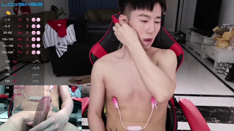 relive: Dubbele camera, zelfinbrengen, tepelclips, ejaculatie