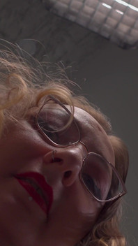 Bitchy Stepmom in White Fur Coat Spits in Your Tea & Gives You a Messy Humiliating Blowjob POV