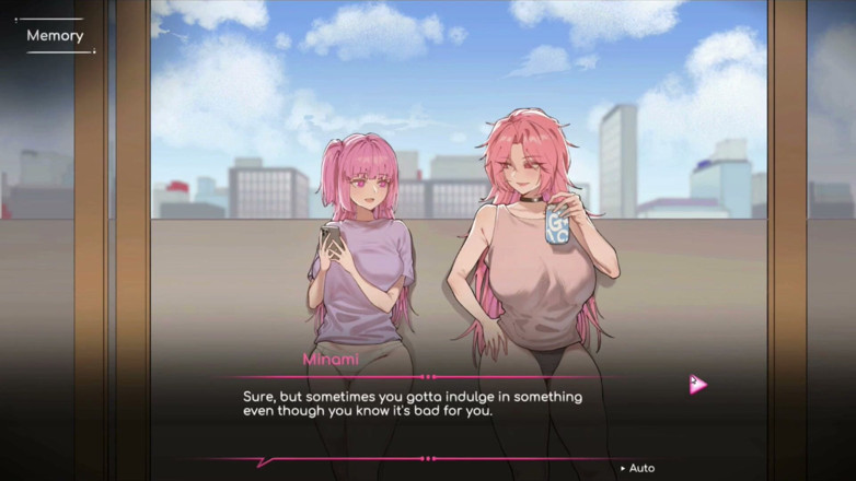 NSFWOtaku: Хентай игра - Minami и Kagura в тройничке, хентай галерея секс сцена 7 - Спасатель Holic