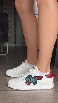 Walking in D&g Shoes