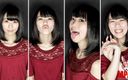 Japan Fetish Fusion: Limba lungă a lui Iroha Meru și săruturi virtuale cu limba!...