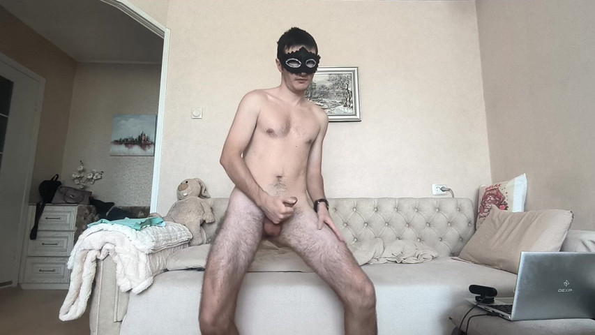 Slow Naked Dance Under Dirty Rap (Webcam boy studio)