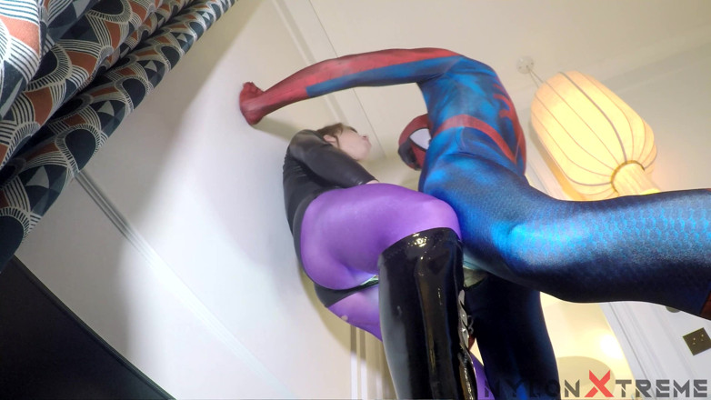Nylon Xtreme: POV cam Monika Wild Fucked with purple pantyhose