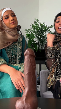 Two Hijabi Sluts Give You a JOI