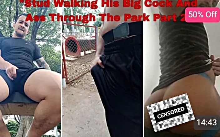 Chistian&#039;s Studio: Stud Walking His Big Cock and Ass Through the Park...