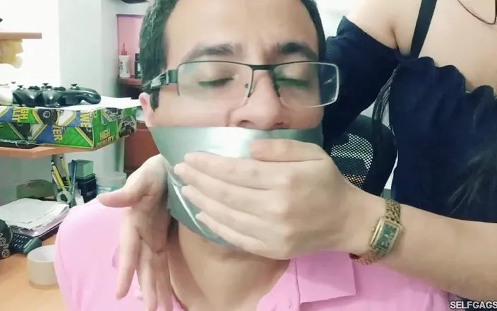 Selfgags femdom bondage: Couples Therapy with Doctor Martinez