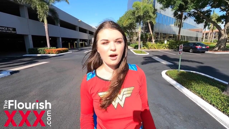 The Flourish XXX: Wonder woman catches her cheating man gets creampie - Anastasia Rose