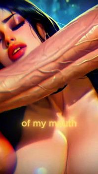 Fantasi saiz paling gelap awek Goth (visual ASMR)