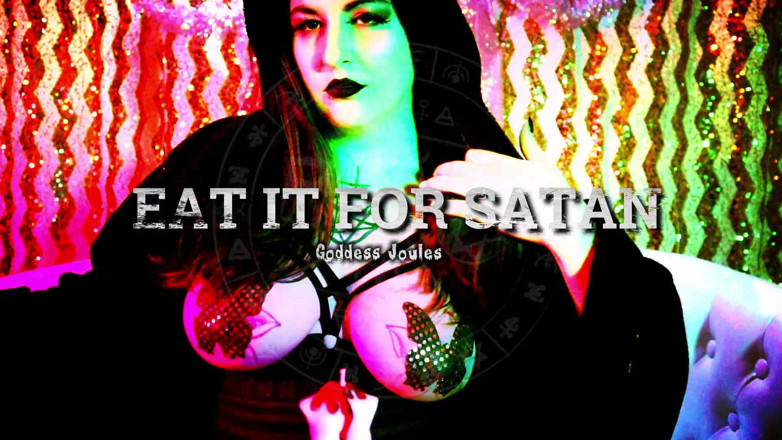 goddessjoules: Eat It for Satan