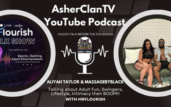 Mr Flourish Live: プレゲーム:フィットネストレーナーのアリヤ・テイラーとマッサージ by black Asherclan Asherclantv Justchatting