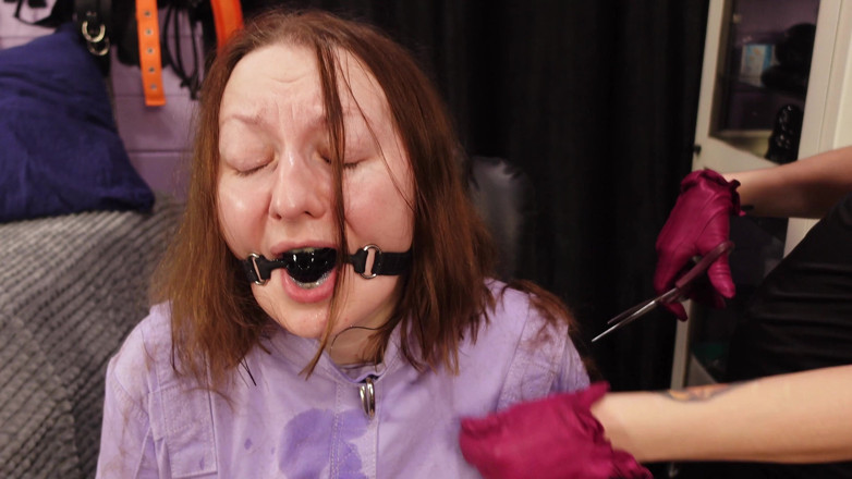 Arya Grander: BDSM Video: Haircut From Mistress (mistress Priest &amp; Arya Grander)