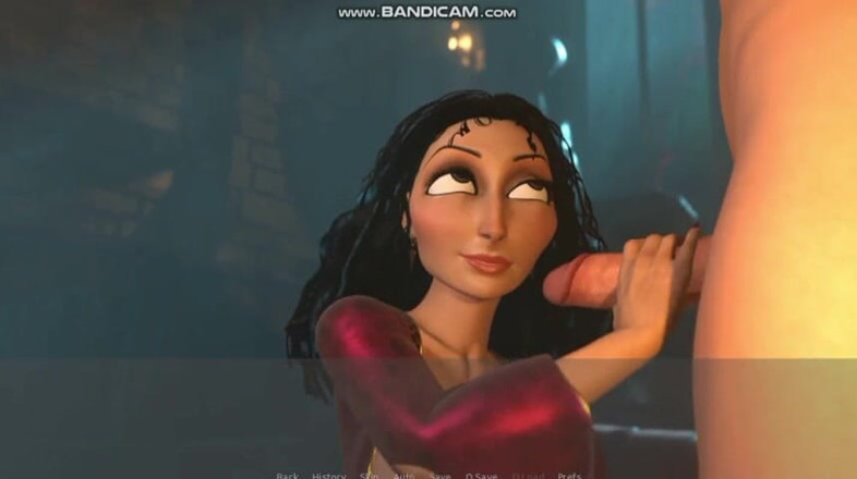 Divide XXX: 3d nsfw satisfaz mamãe Gothel