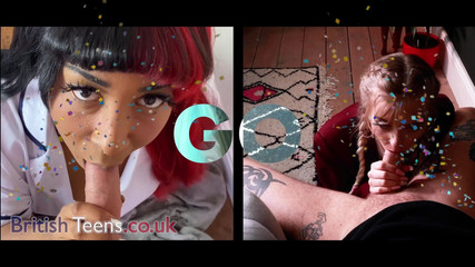 British Teens: La grande gara di pompini britannici - Round 2