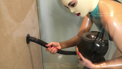 Rubberdoll ruby: Trénink deep troath pro Ruby