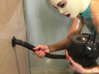 Rubberdoll ruby: Trénink deep troath pro Ruby