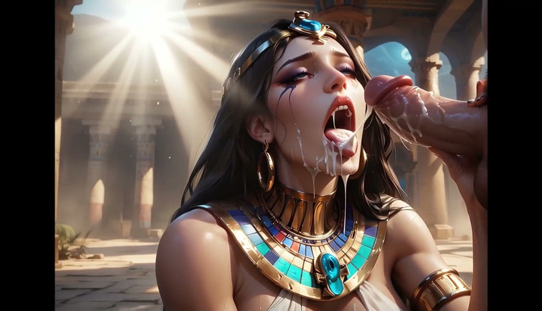 Horny van stevie: Cleopatra Fucked by an Egyptian God