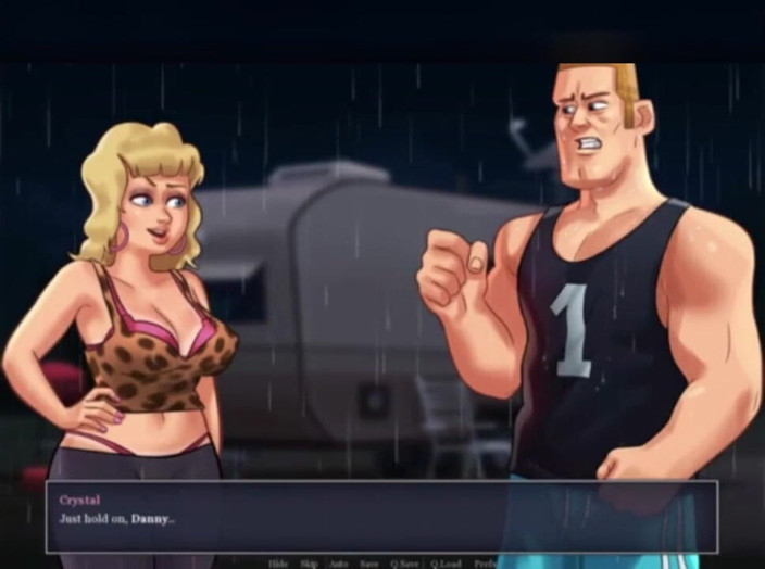 3DXXXTEEN2 Cartoon: Miss dewitt wins the blowjob talent show. 3D porn cartoon sex