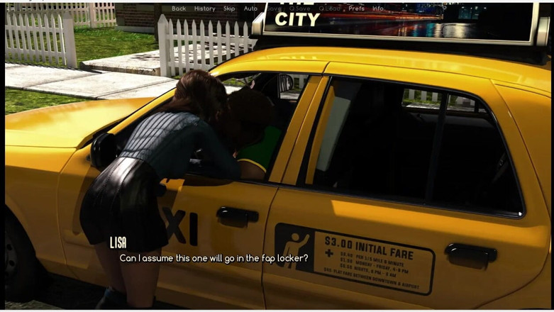 XXX Games Bunk: A Life Worth Living - Gameplay - Roleplay - Taxi Driver Fucks MILF