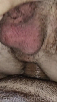 Hard Sperm Volleys of Hairy Men From a Hot Fuck by a Rider with Precum and Powerful Thick Sperm!