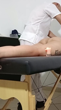 Hot Candle and Oil Massage