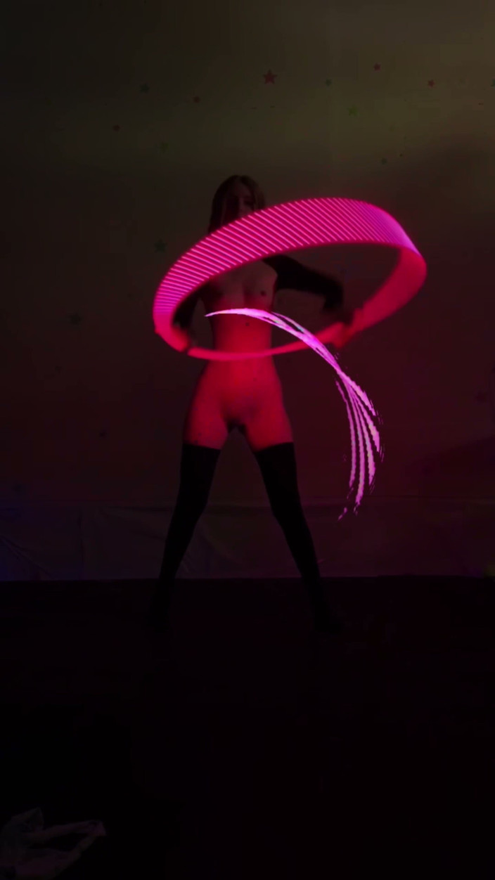 Destination Kat: Hula Hoop Strip Tease