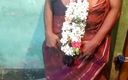 Priyanka priya: Dì Ấn Độ tamil chơi kiểu chó trơn tru