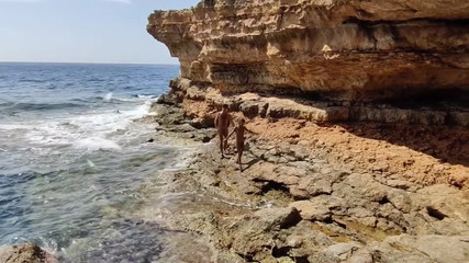 Magia Rosa: Duikers die ons zien neuken op het strand, geven ons...