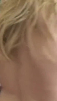 A Chubby Blonde with Small Tits Is Having the Best Time While Riding a Tool