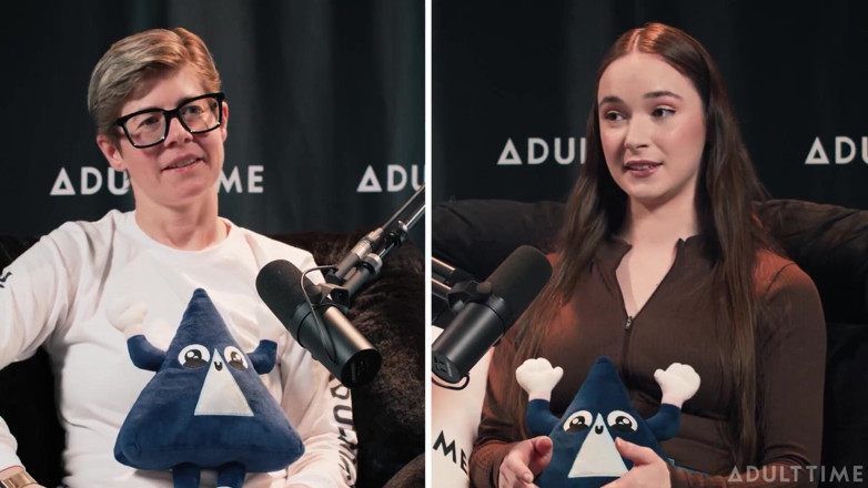 Adult Time Podcast: Hazel Moore sempre depois de uma sessão solo! | o podcast...